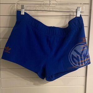 Adidas Women's Blue Shorts size L (like new)